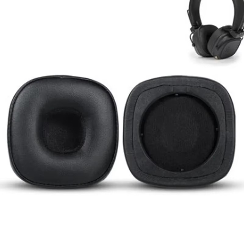 Bluetooth Headset On Ear - 1 คู่เปลี่ยนแผ่นรองหูฟังแผ่นรองหูฟัง Earmuffs อะไหล่ซ่อมสําหรับ Marshall Major