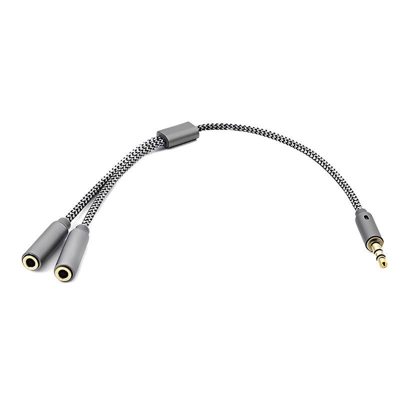 Earphone Splitter Jack - 1PCS 3.5 มม.เสียง Splitter Y แจ็ค