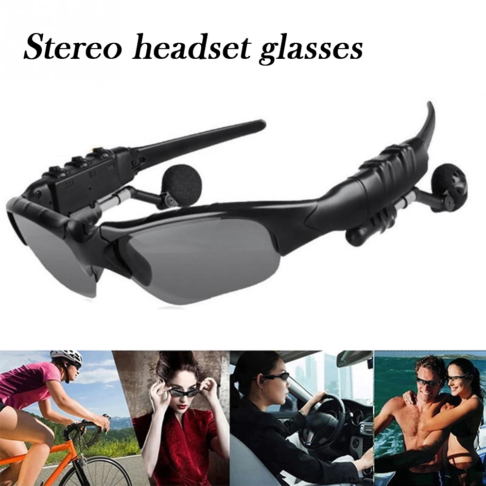 บลูทูธแว่นตาเดินป่าแว่นตาสมาร์ - Bluetooth Headset On Ear บทวิจารณ์และราคา