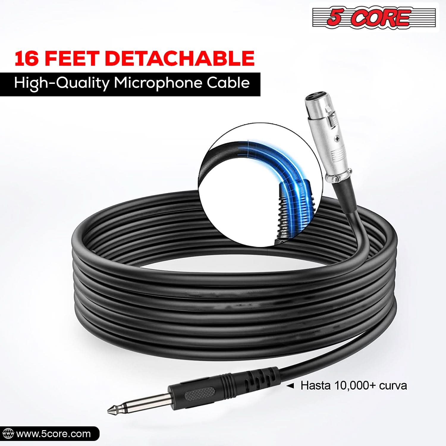 ไมโครโฟนไดนามิก 5 คอร์ XLR สำห - Shure Mic Sm58 บทวิจารณ์และราคา