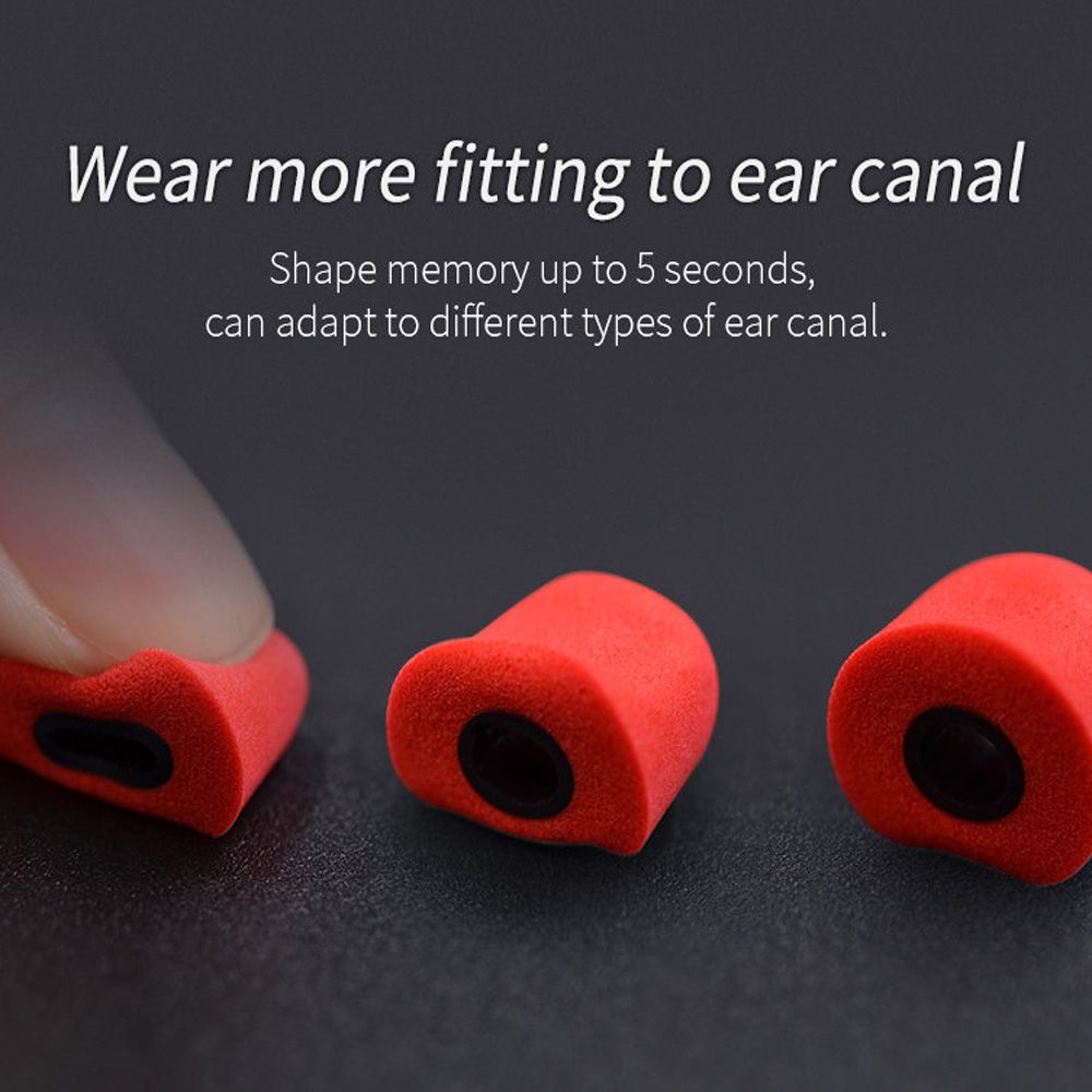 3 คู่ (6 ชิ้น) จุกหูฟังกันเสีย - Earphone Foam Tip บทวิจารณ์และราคา