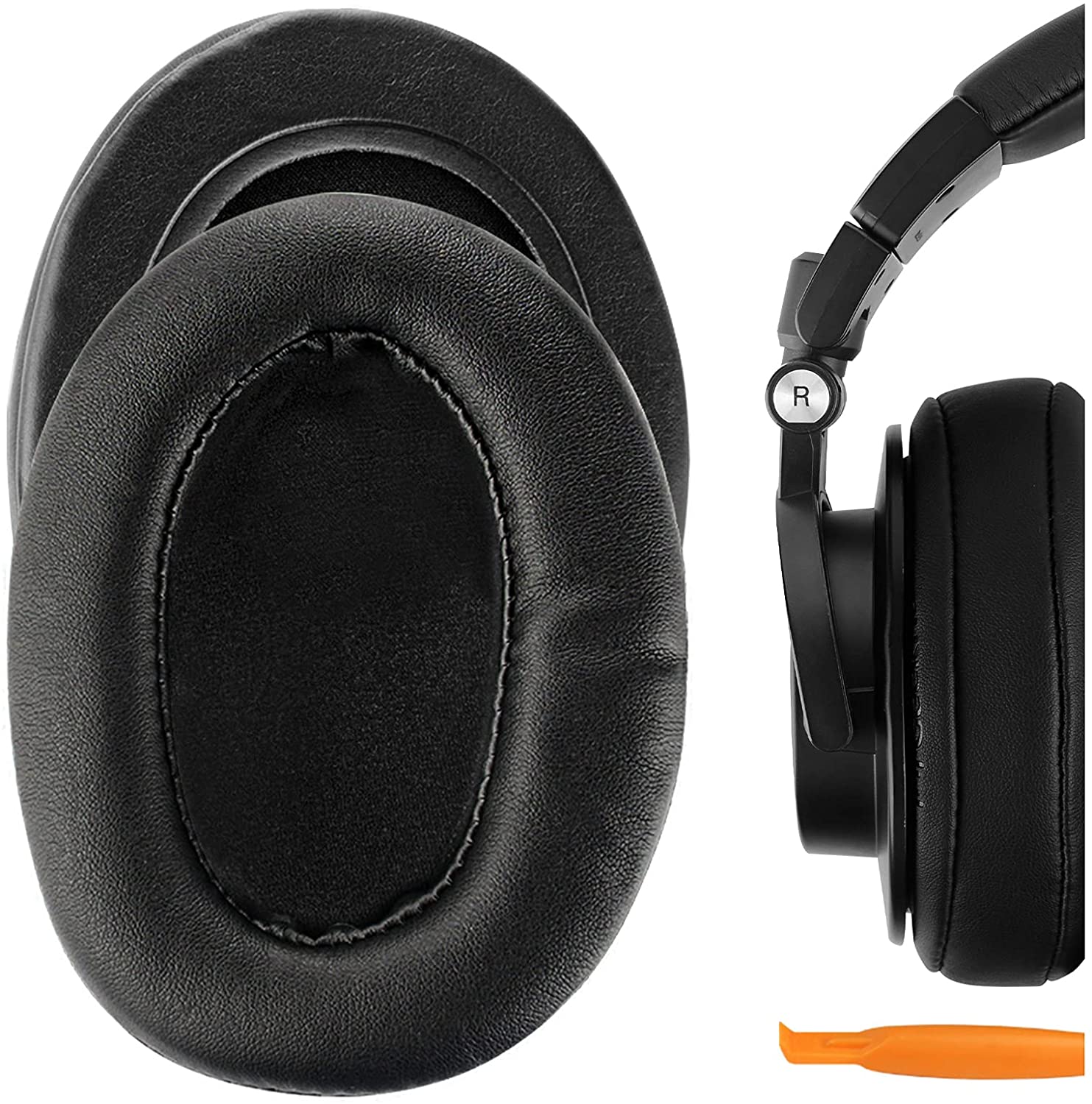 แผ่นรองหูฟังหนังโปรตีนประสิทธิ - Audio Technica Headphone Ath-M20X บทวิจารณ์และราคา