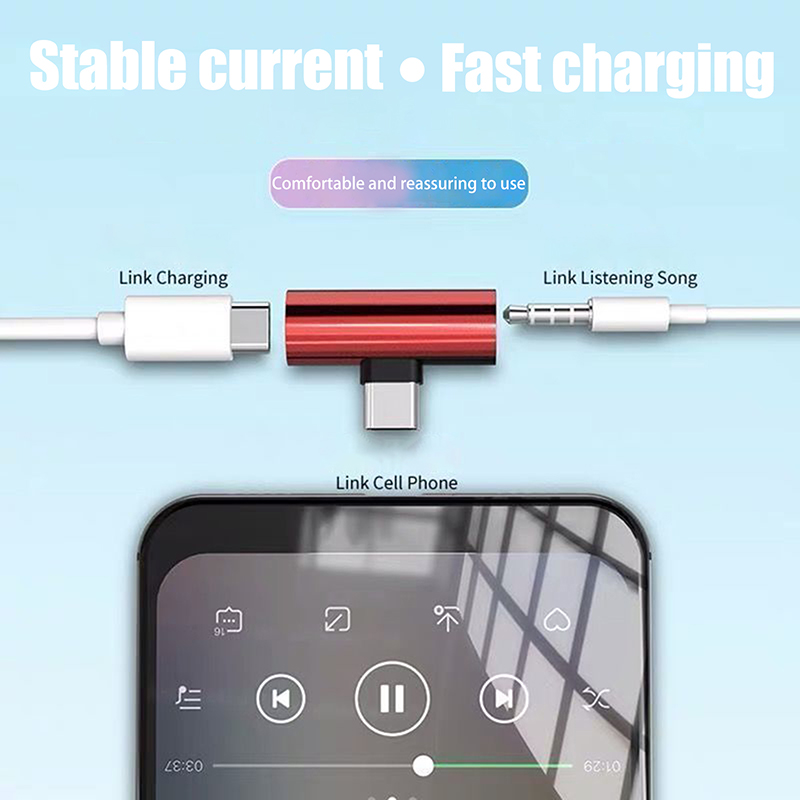 อะแดปเตอร์โลหะสำหรับหูฟัง USB  - Earphone Splitter Jack บทวิจารณ์และราคา