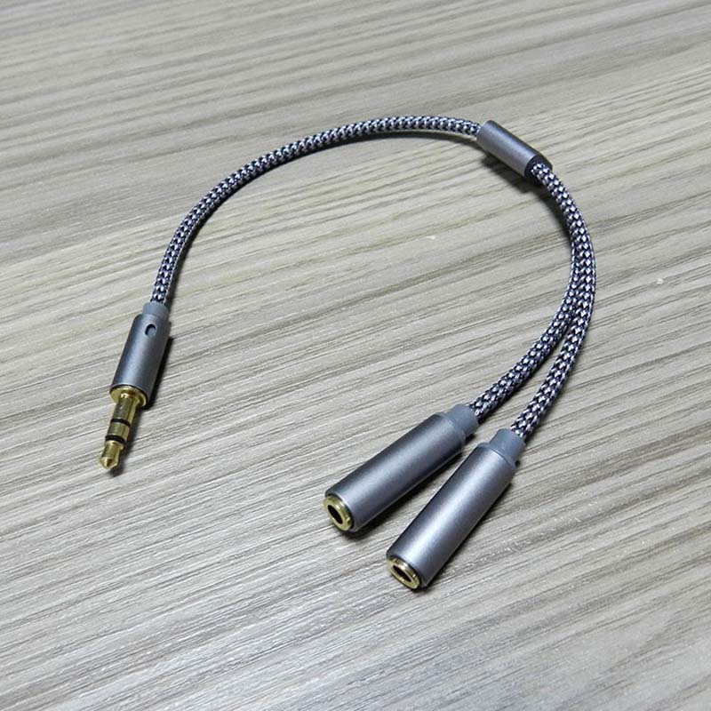 ตัวแยกสัญญาณเสียง 3.5 มม. แจ็ค - Earphone Splitter Jack บทวิจารณ์และราคา