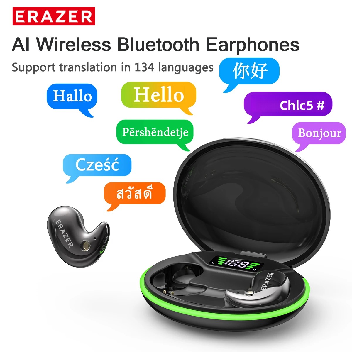 หูฟังบลูทูธแบบอินเอียร์ EARZER - Wireless Earbuds Tws บทวิจารณ์และราคา