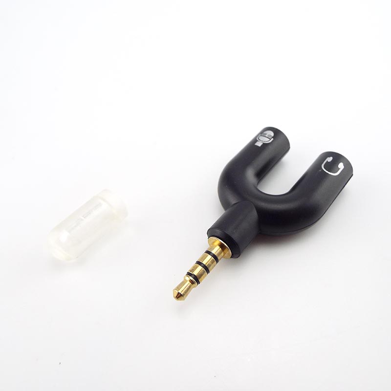 อะแดปเตอร์แยกช่องเสียบหูฟัง 3. - Earphone Splitter Jack บทวิจารณ์และราคา