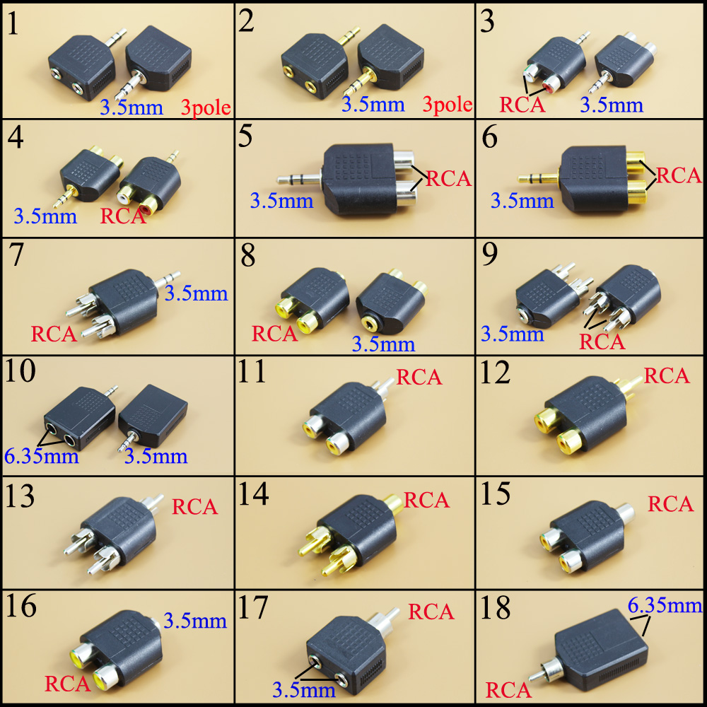 อะแดปเตอร์แปลงสัญญาณเสียงสเตอร - Earphone Splitter Jack บทวิจารณ์และราคา