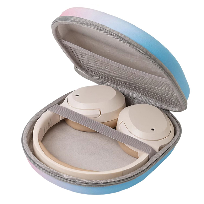 กระเป๋าเก็บหูฟังสีไล่ระดับสีชุ - Headphone Case Hard บทวิจารณ์และราคา