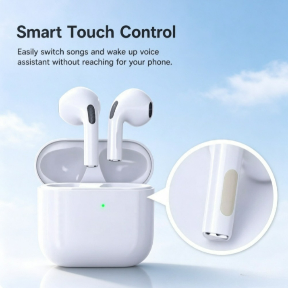 หูฟังไร้สาย Pro4 TWS ของแท้ หู - Wireless Earbuds Tws บทวิจารณ์และราคา