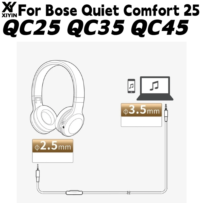 สายสัญญาณเสียงหูฟังพร้อมไมโครโ - Bose Headphone Qc45 บทวิจารณ์และราคา
